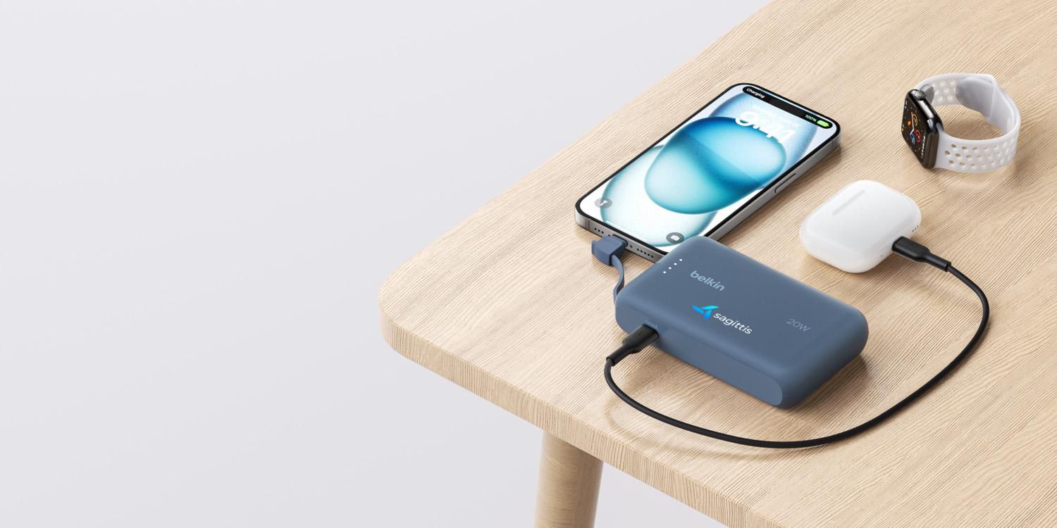 Belkin Boostcharge Powerbank 10K Integrated Cable