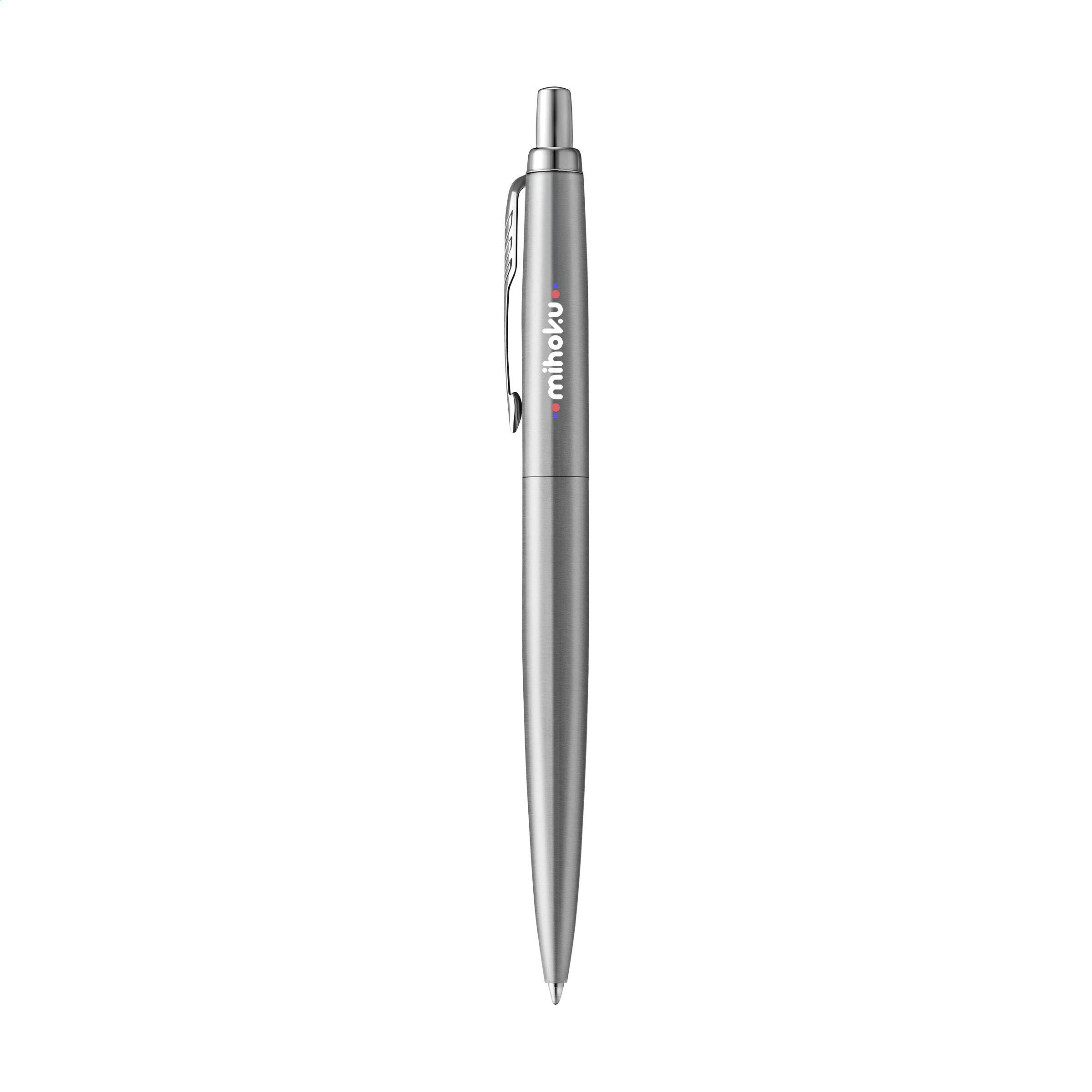 Parker Jotter Xl Black Monochrome Ballpoint Pen - Blue Ink