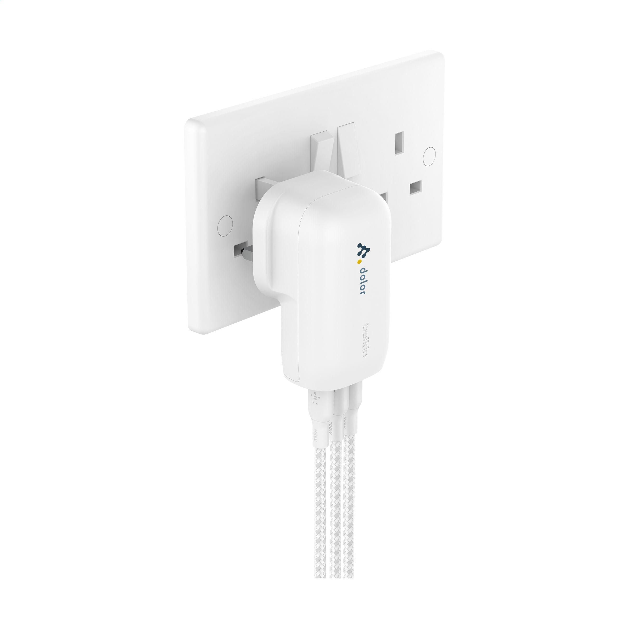 Belkin Boostcharge 3-Port Wall Charger Uk