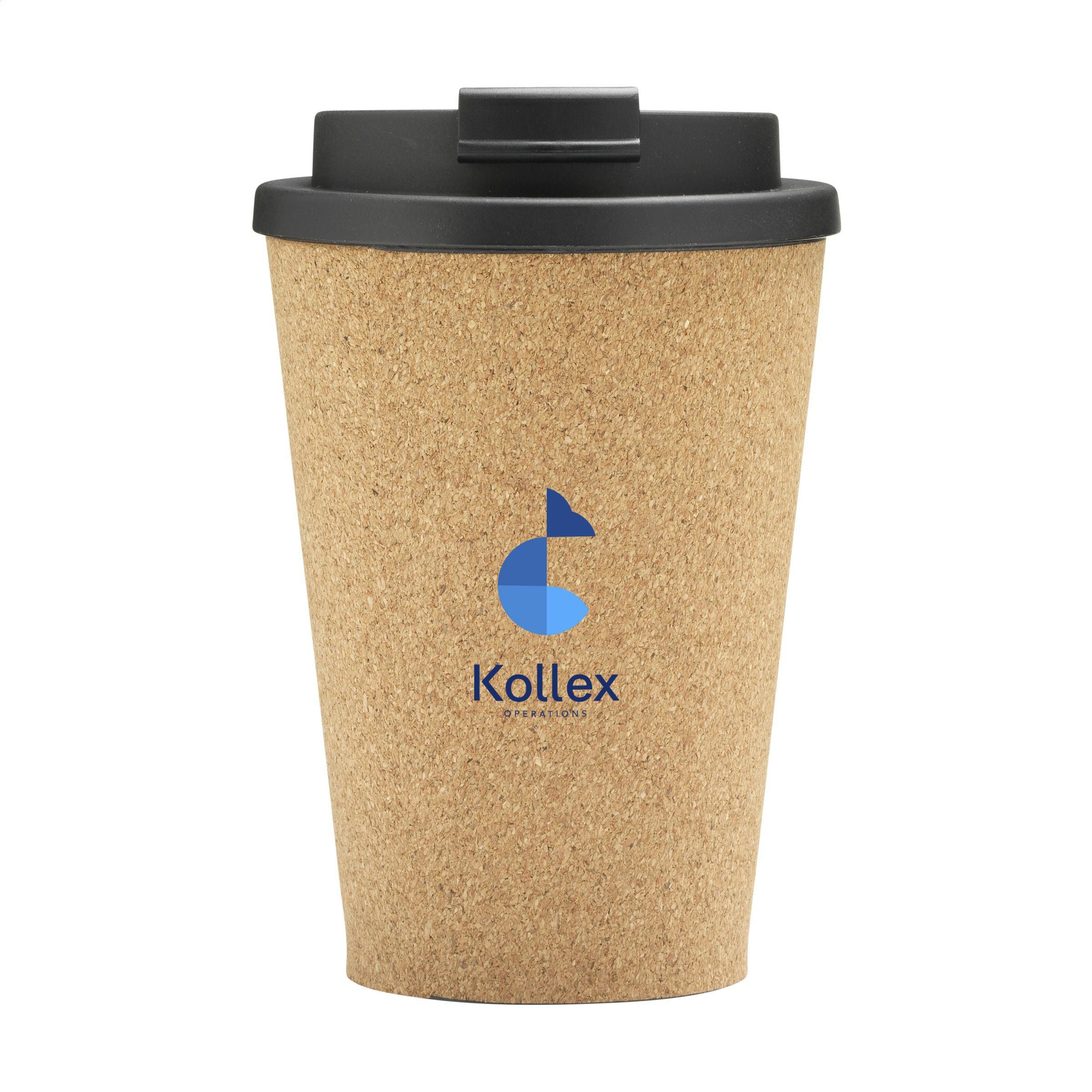 Pla Cork Cup 350 Ml Coffee Cup