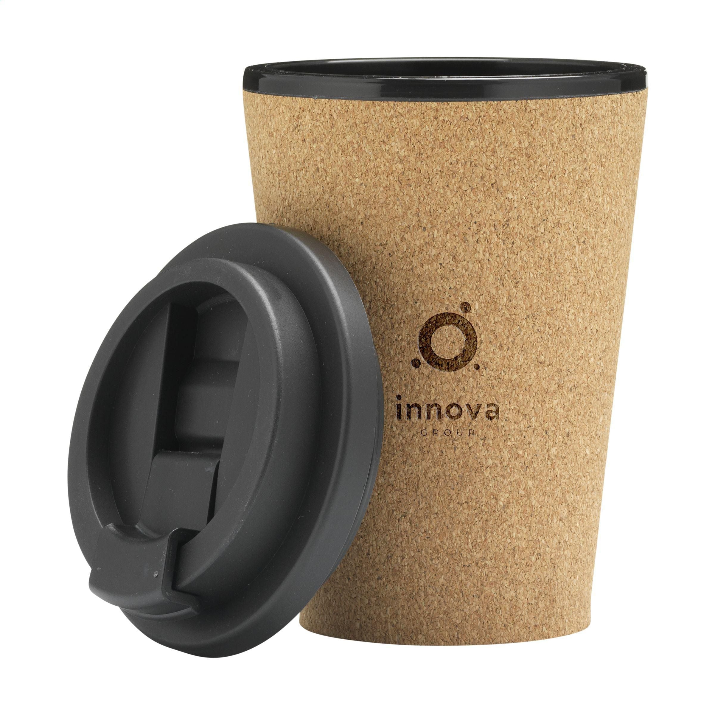 Pla Cork Cup 350 Ml Coffee Cup