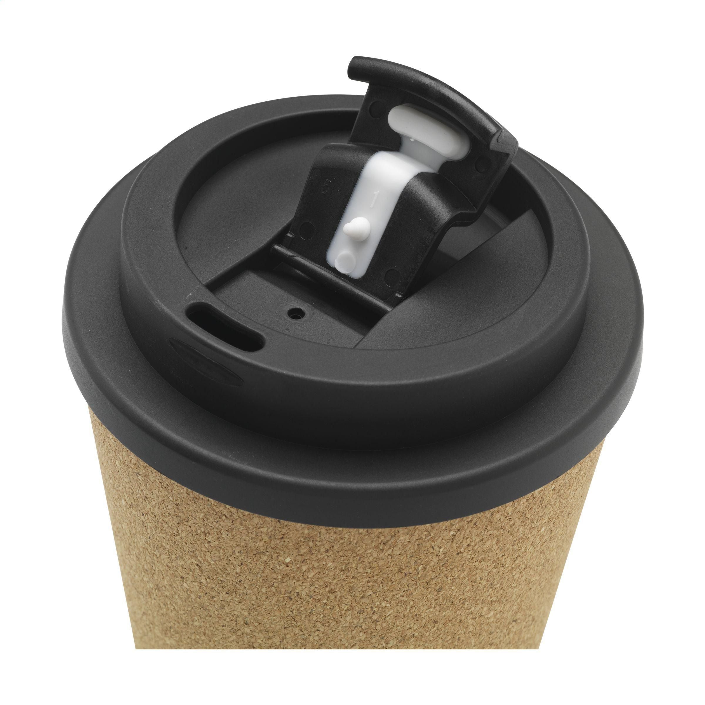 Pla Cork Cup 350 Ml Coffee Cup