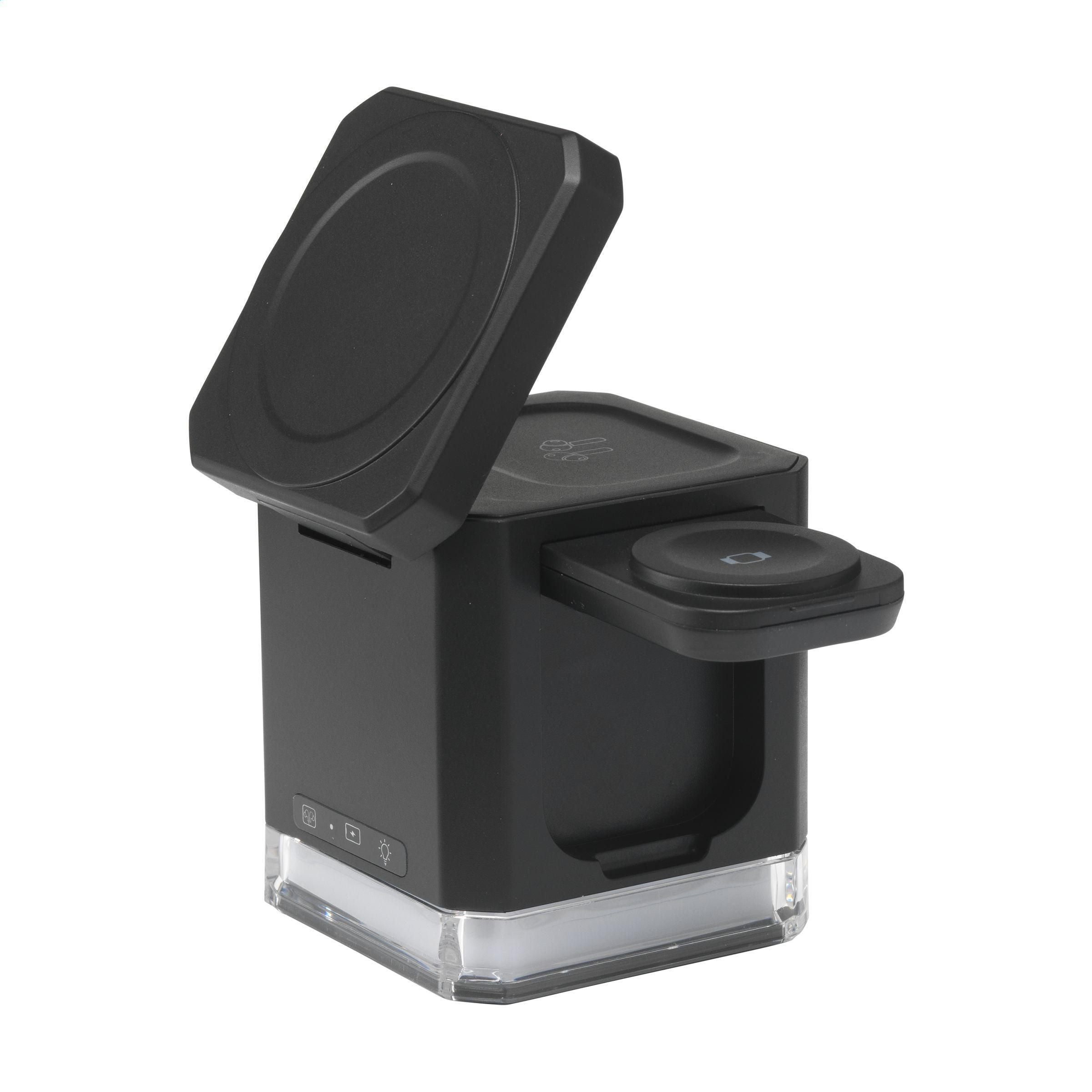 Cube Magsafe 3-In-1 Rcs Recycled Abs Charging Stand