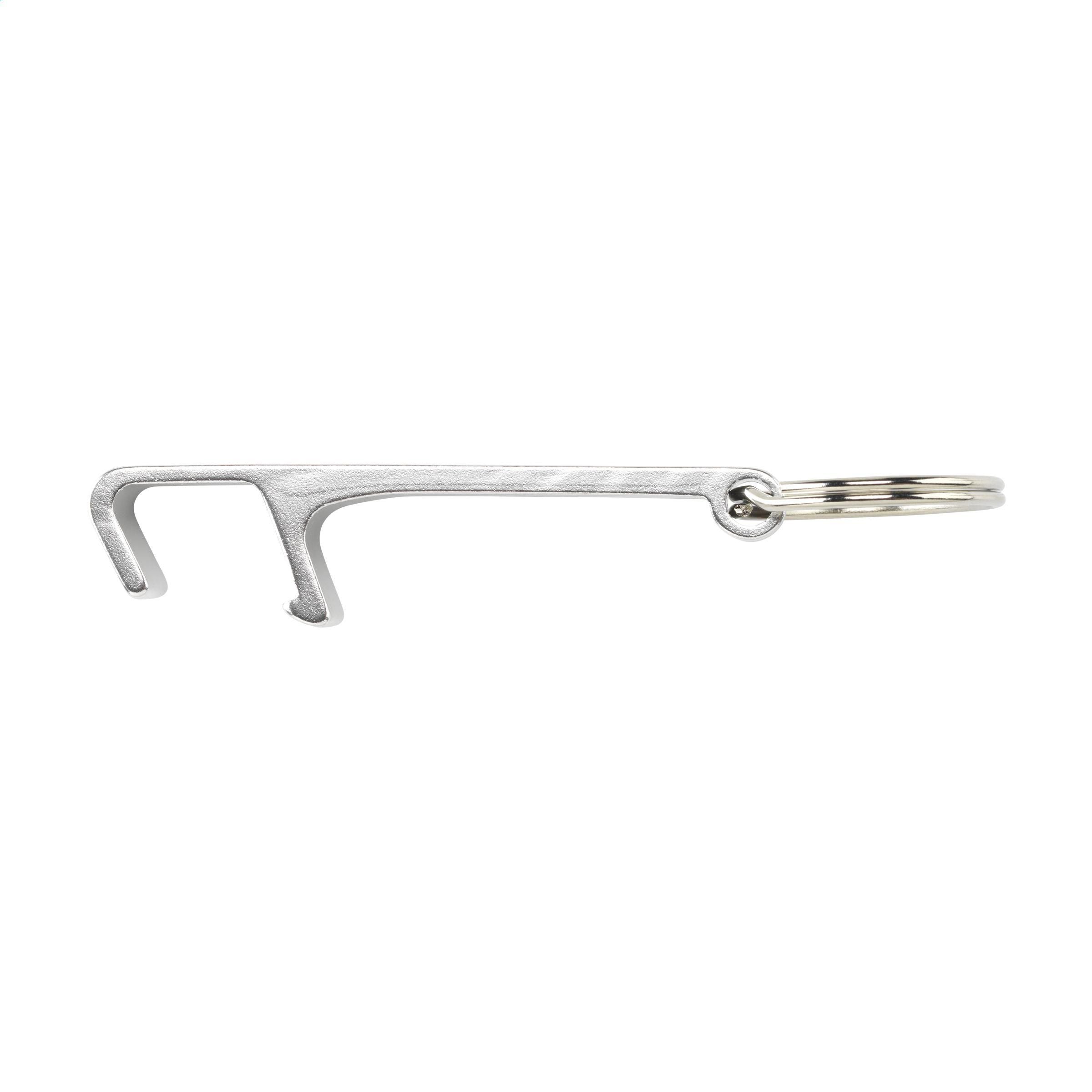 Alu Opener Phone Stand Grs Recycled Keyring