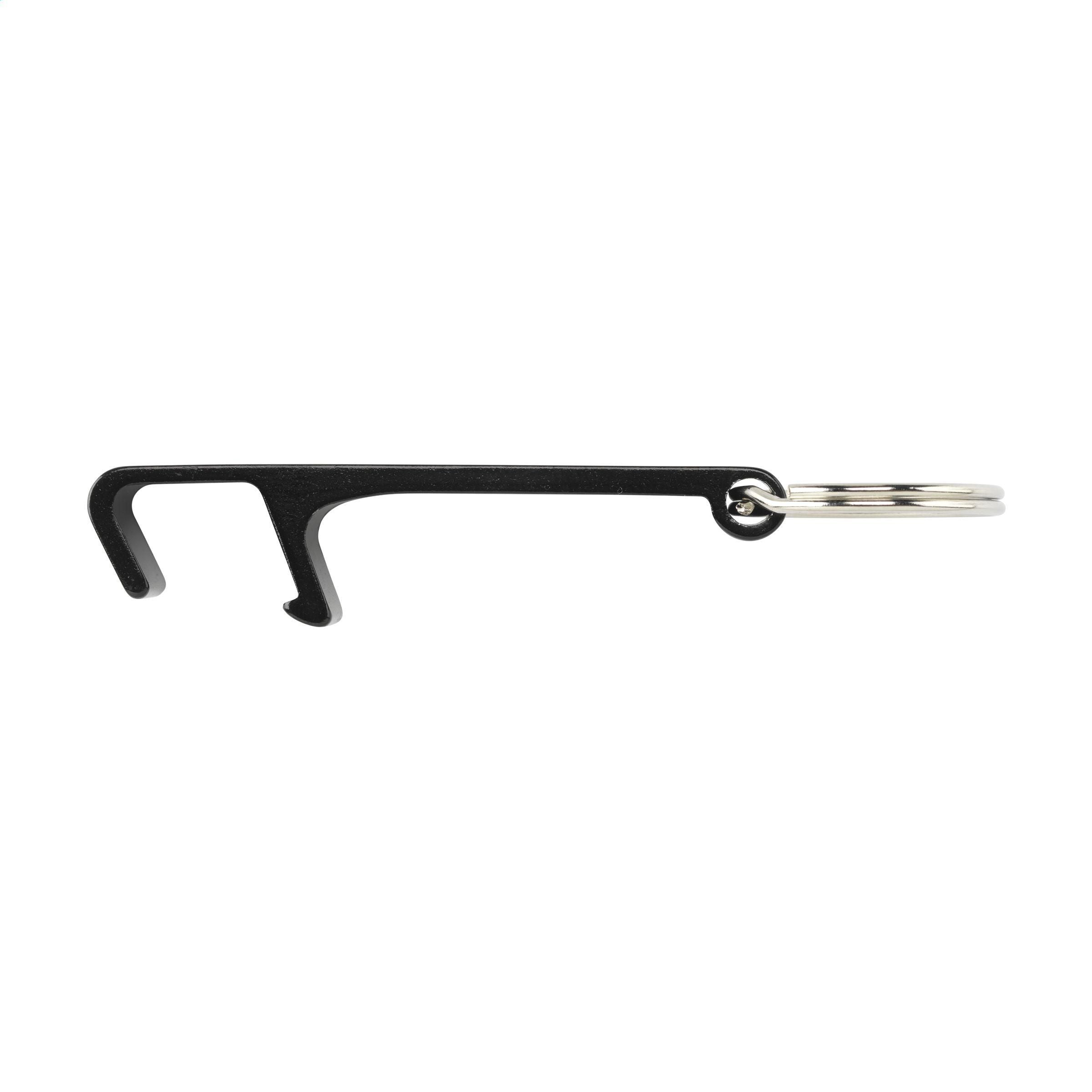 Alu Opener Phone Stand Grs Recycled Keyring
