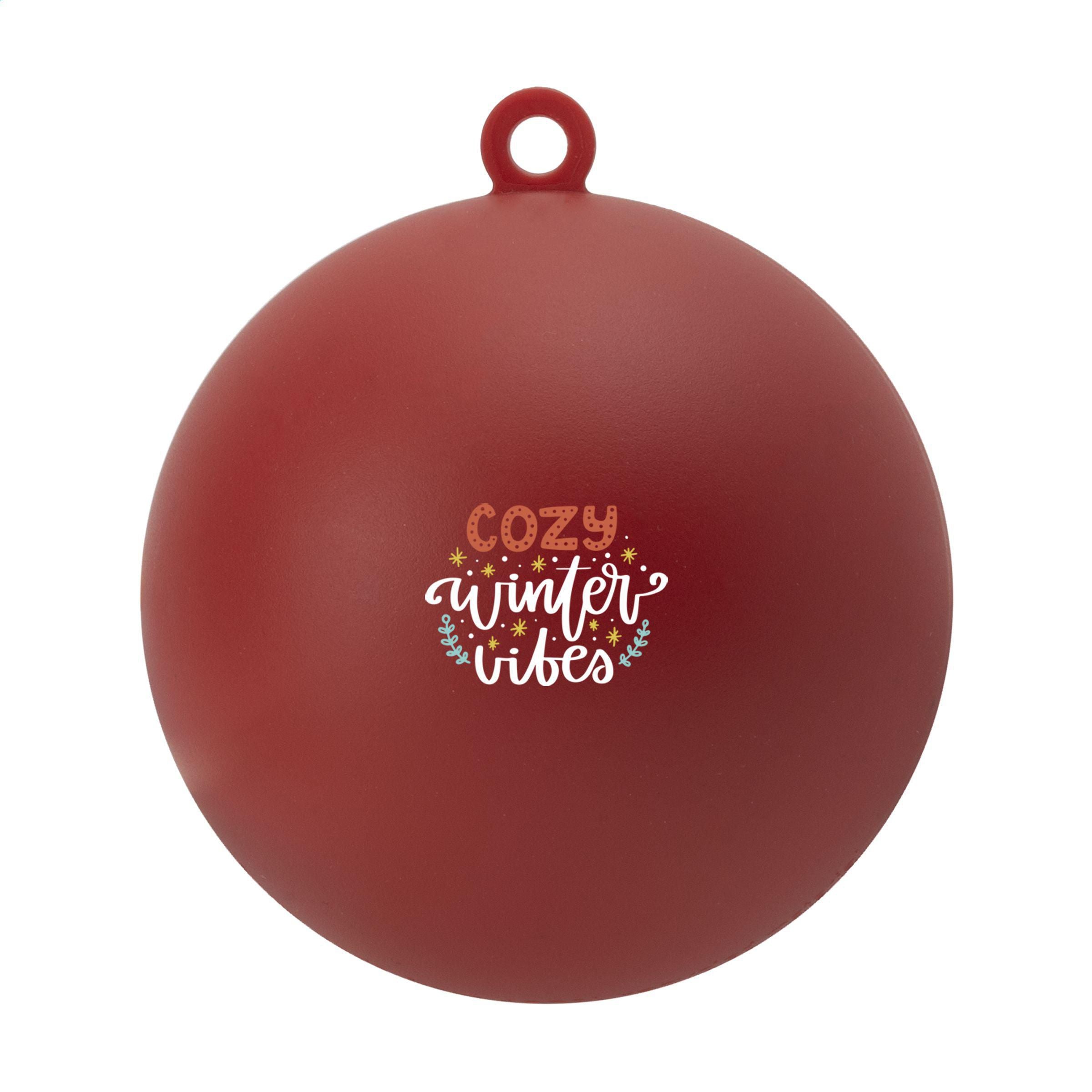 Christmas Bauble Ø7cm Recycled Pp Box - Made In Europe