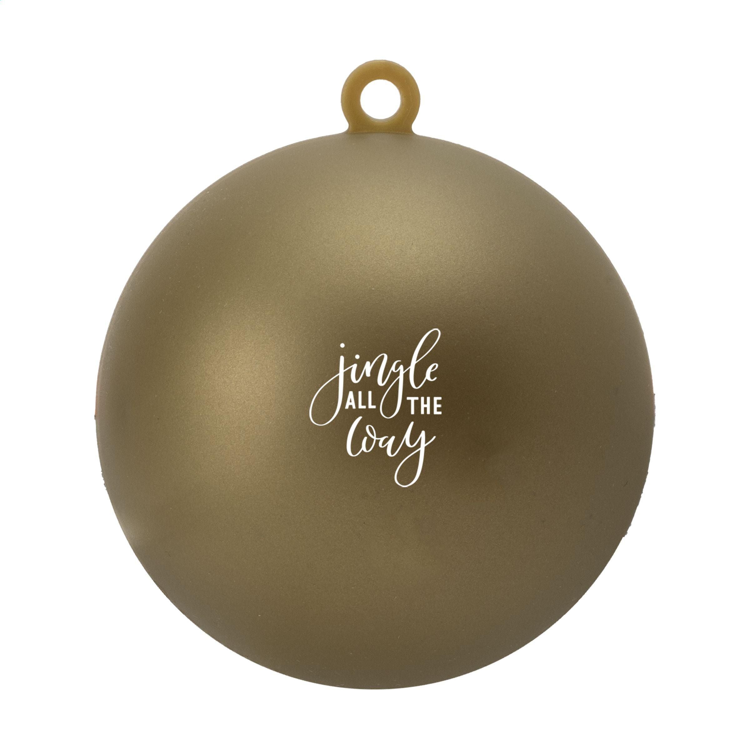 Christmas Bauble Ø7cm Recycled Pp Box - Made In Europe