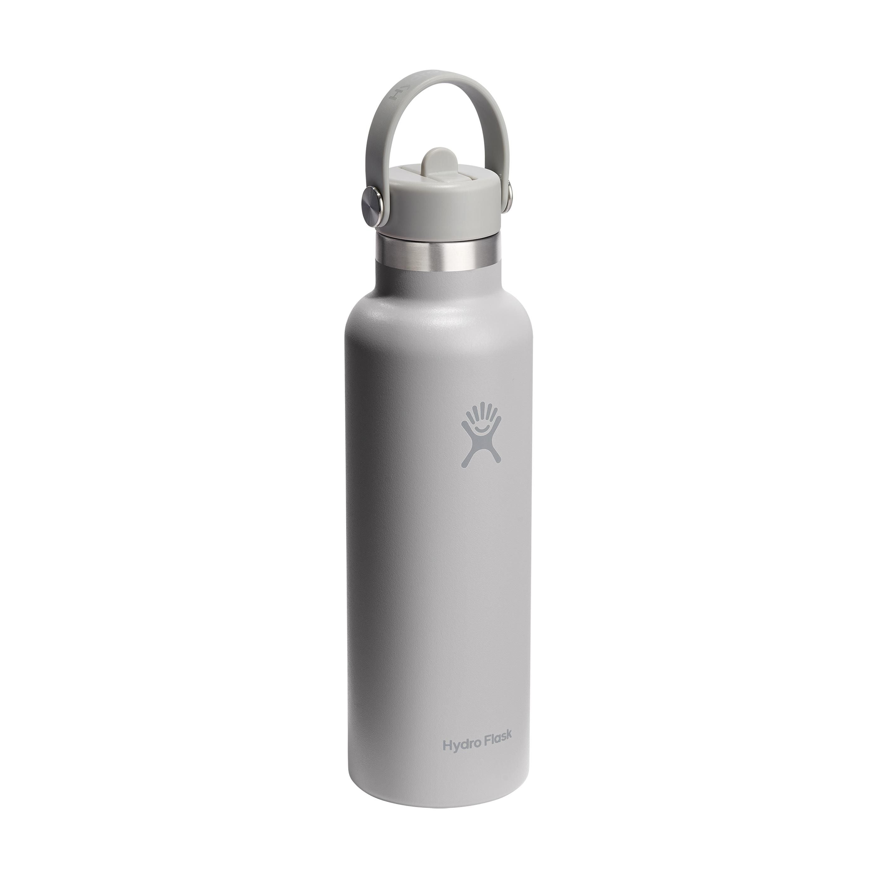 Hydro Flask Standard Mouth With Flex Straw Cap 621 Ml Water Bottle