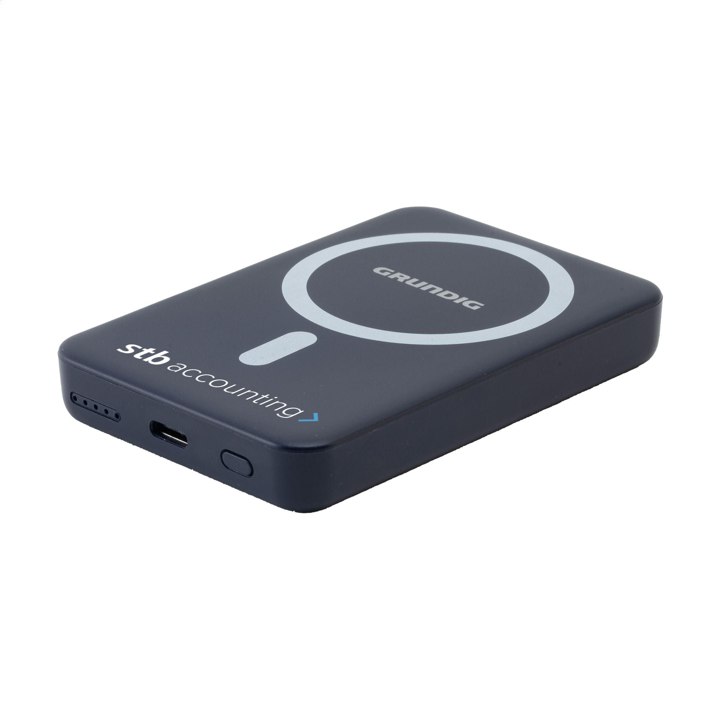 Grundig Wireless Magnetic Powerbank Mini 5000Mah
