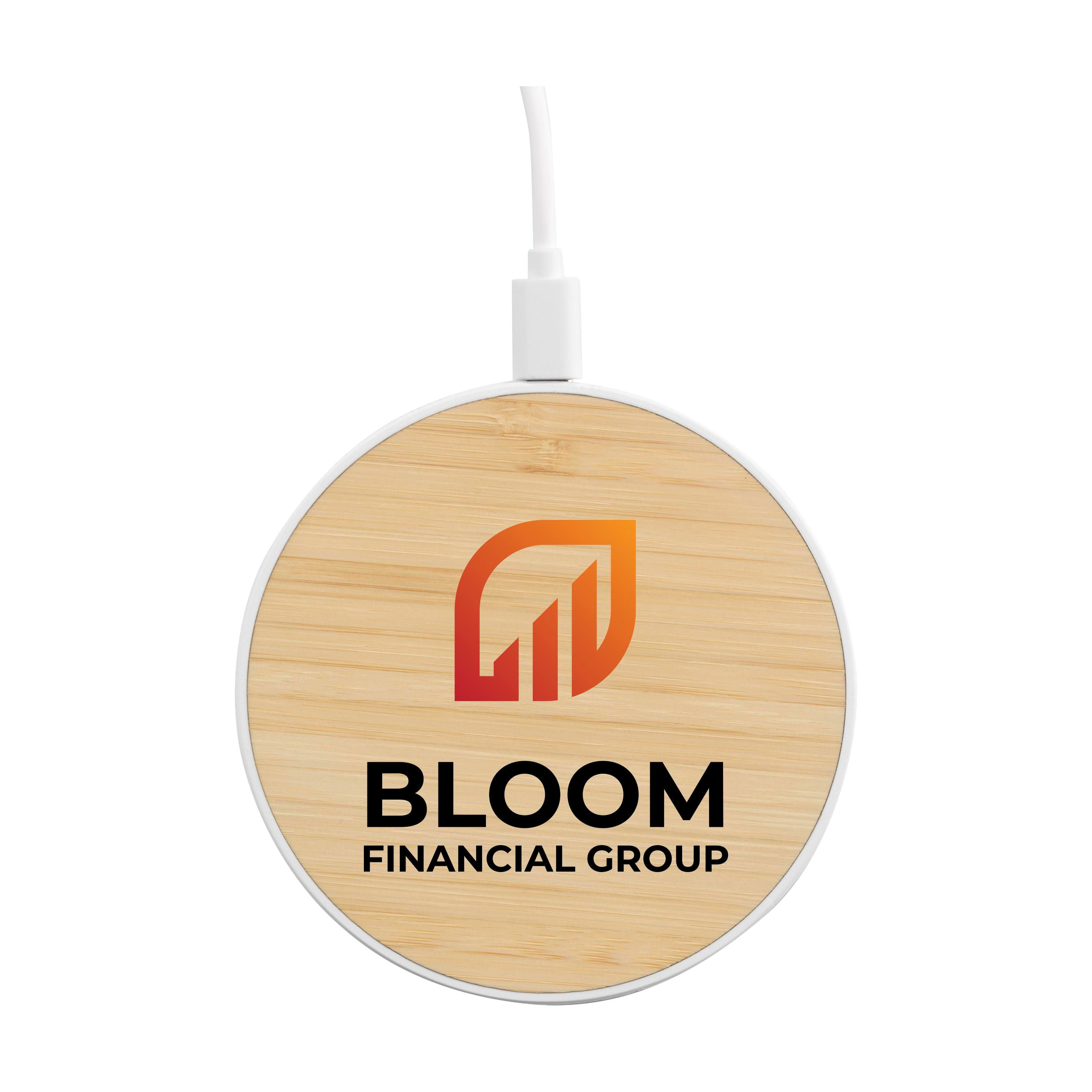 Bamboo 15W Wireless Fast Charger