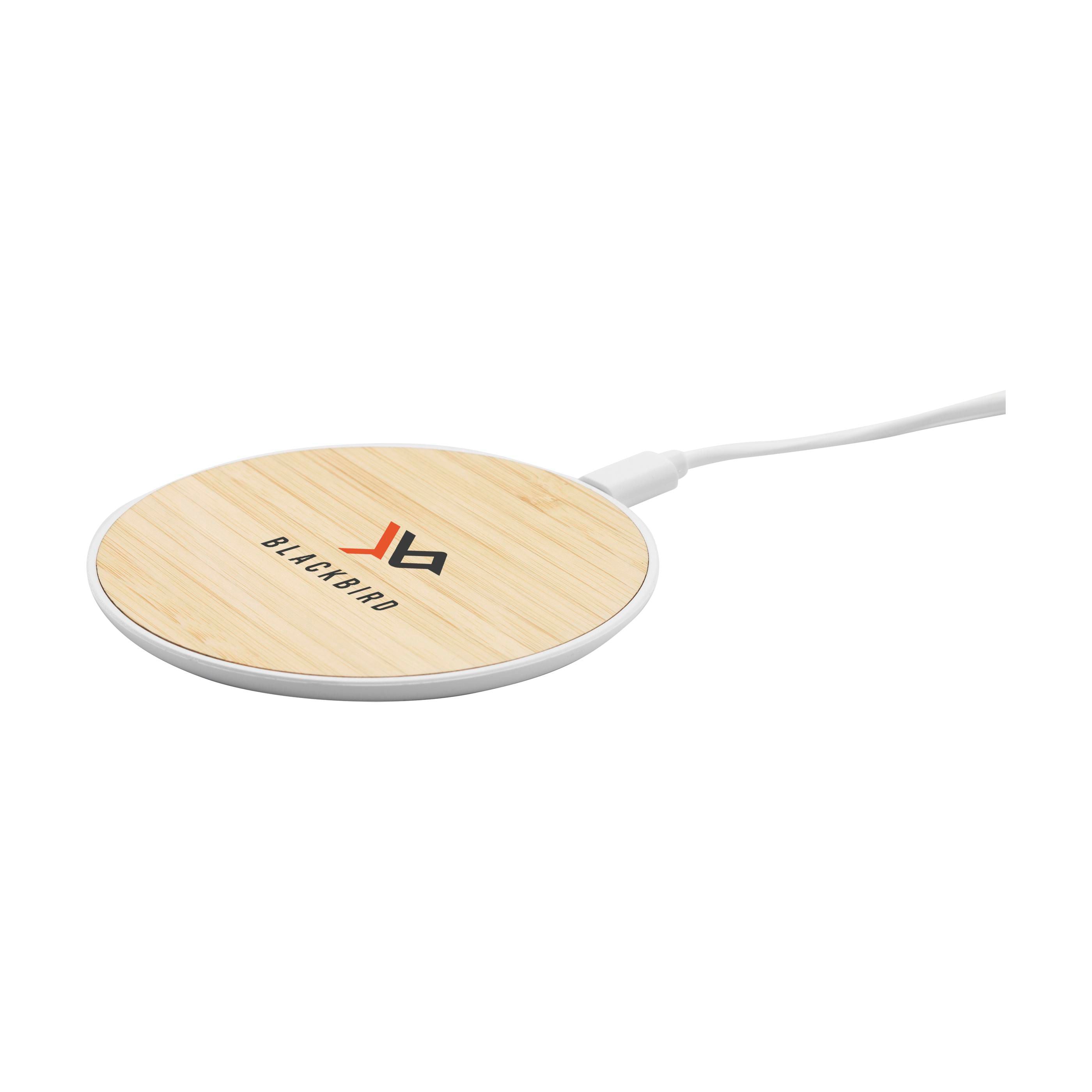 Bamboo 15W Wireless Fast Charger