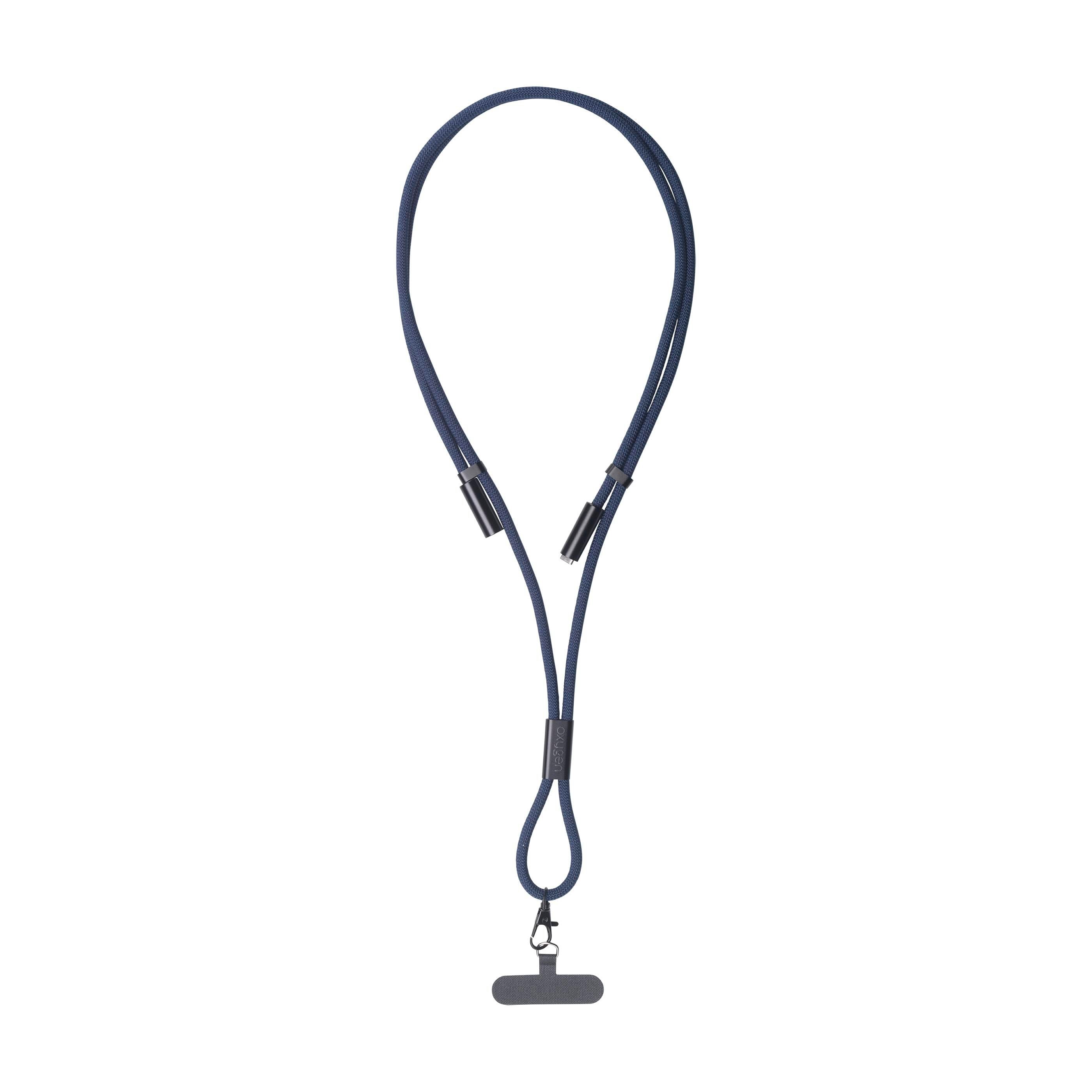 Lanyard 2-In-1 Grs Rpet Load & Sync Usb Cable
