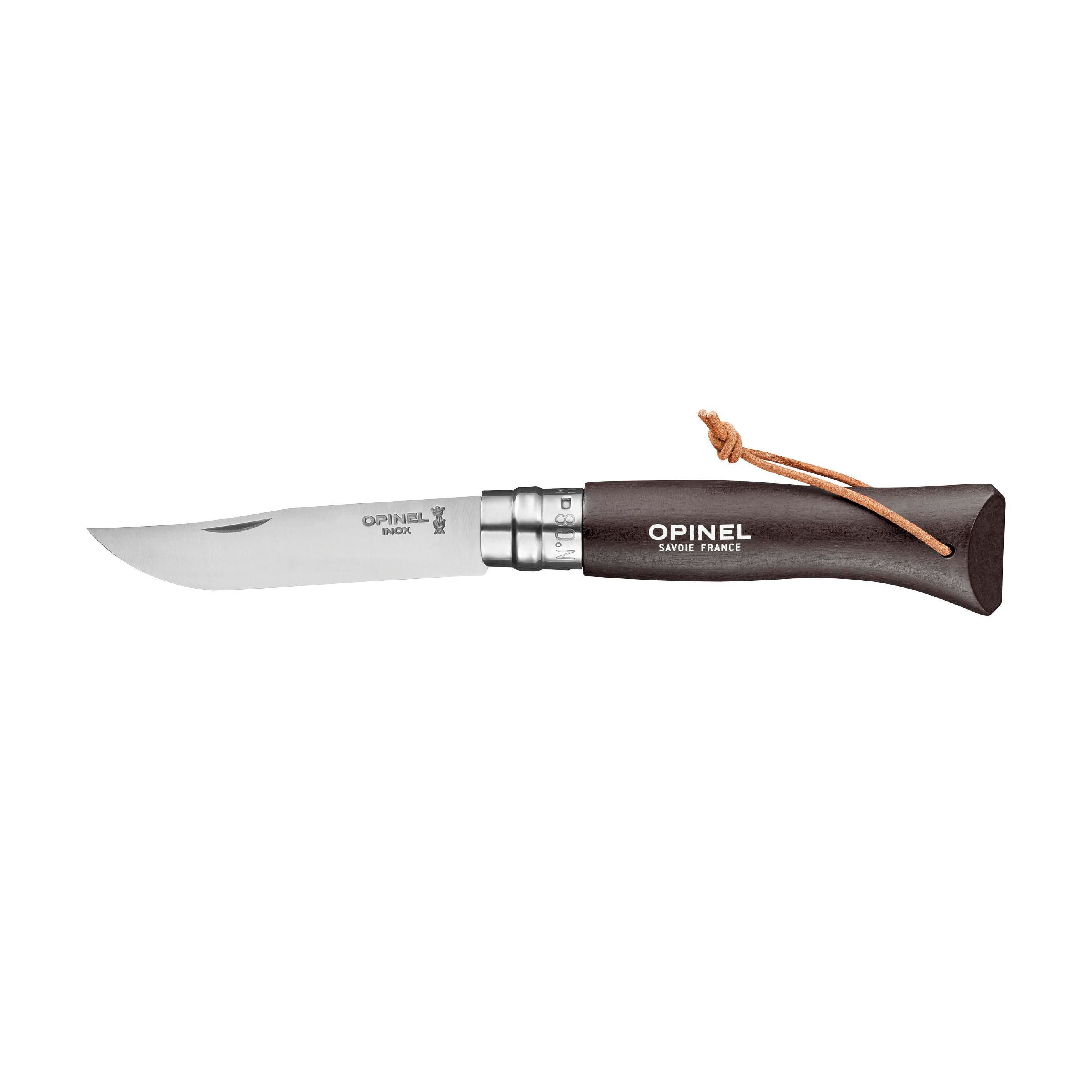 Opinel Colorama No 08 Pocket Knife In A Belt Pouch