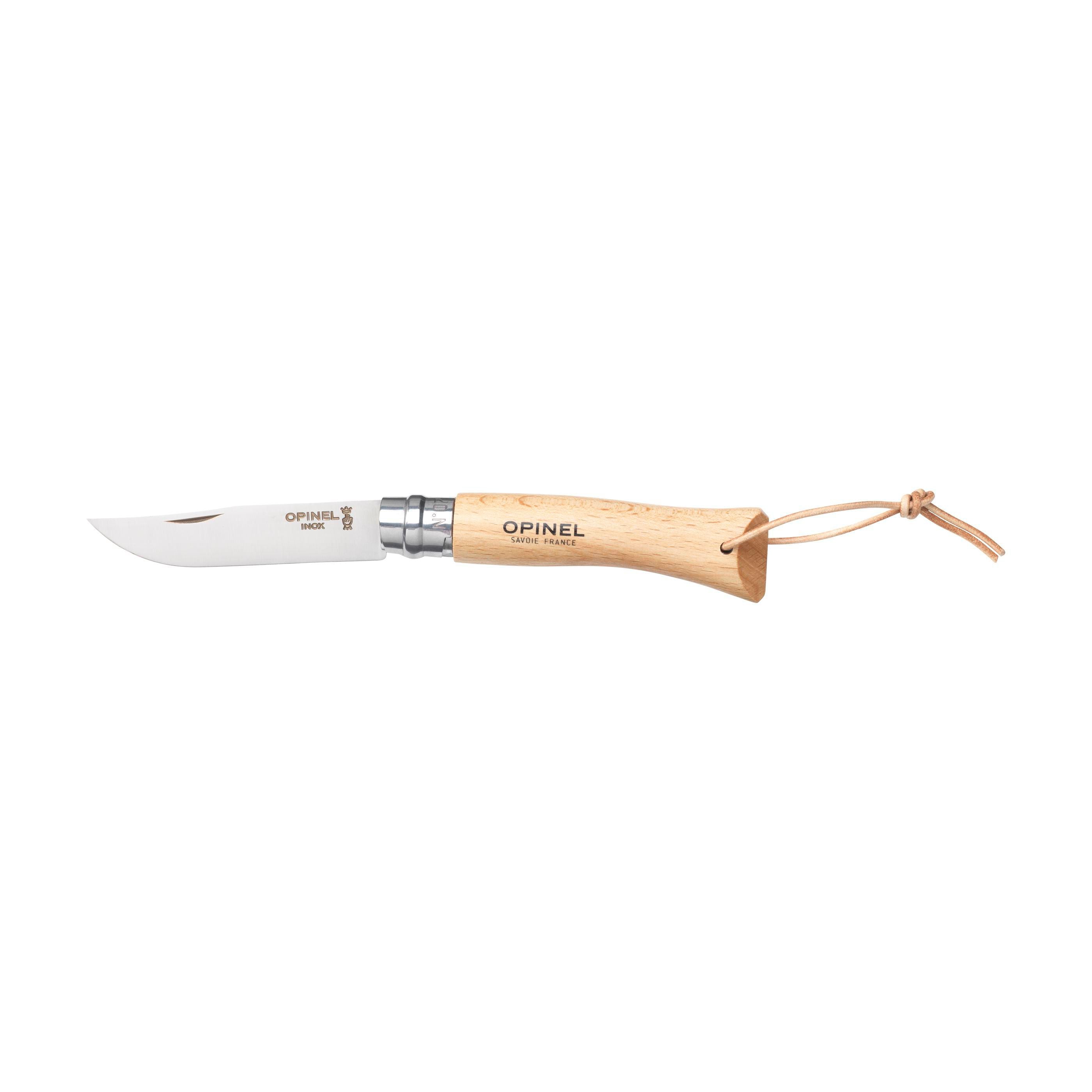 Opinel Inox No 07 Pocket Knife A Belt Pouch