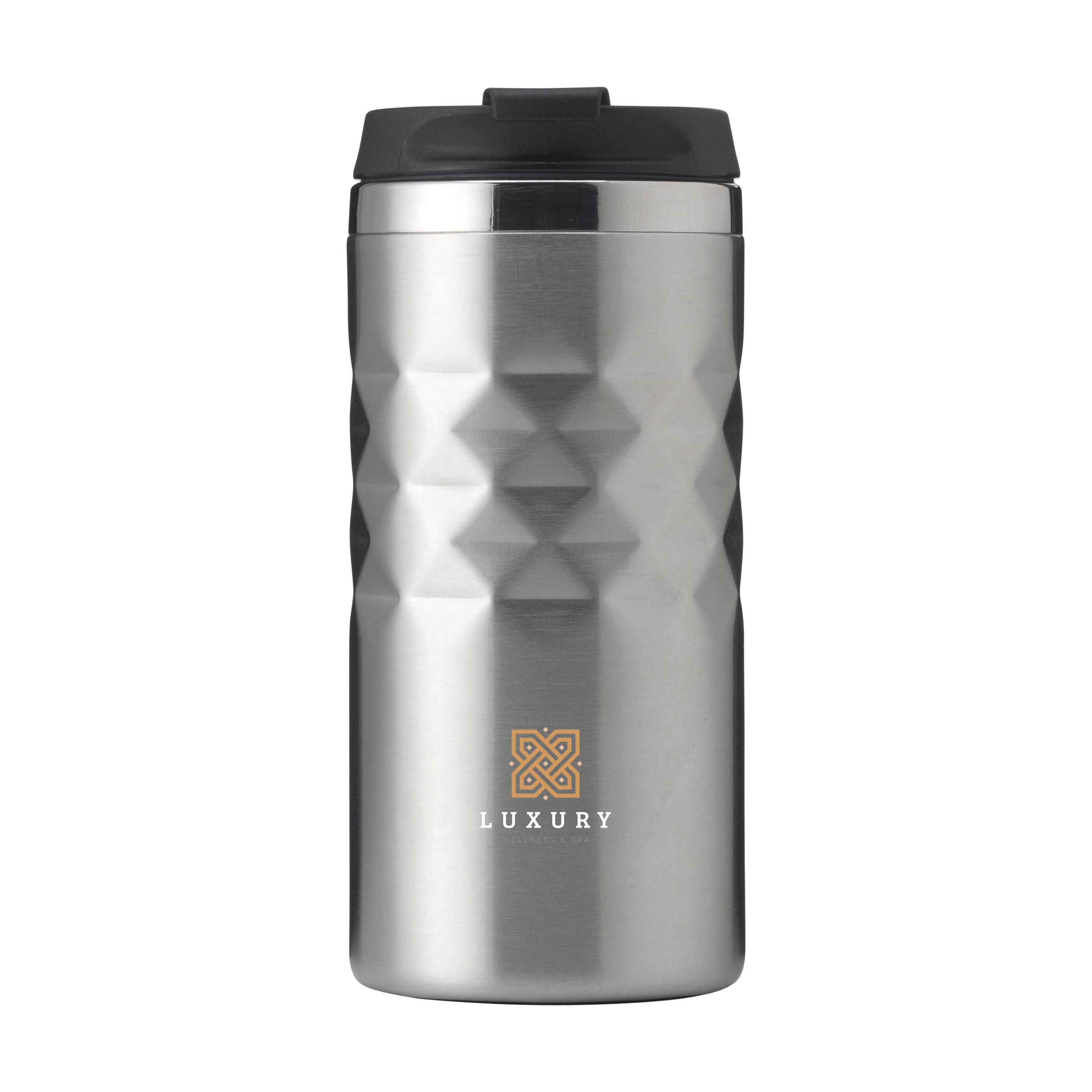 Geometric Mug Rcs Recycled Steel 280 Ml Thermo Cup