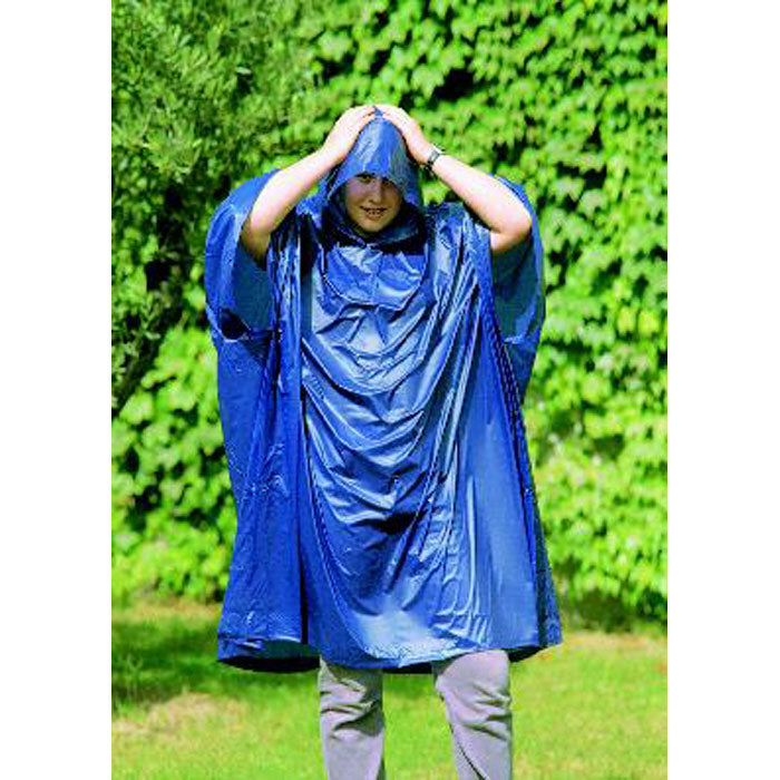 Hooded Raincoat in Pouch