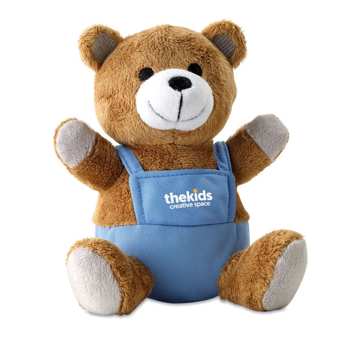 Bear plush w/ advertising pants