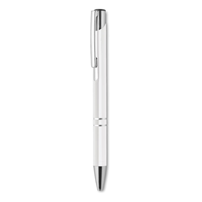 Push button pen with black ink