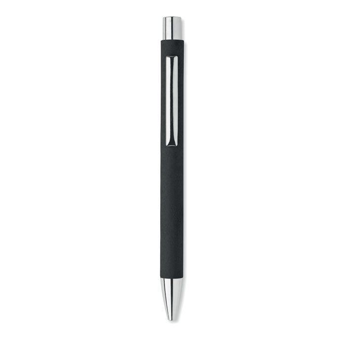 Recycled paper push ball pen