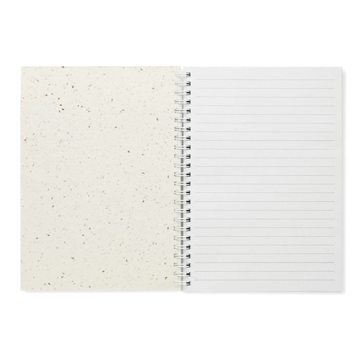 A5 seed paper cover notebook