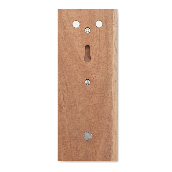 Wall mounted bottle opener