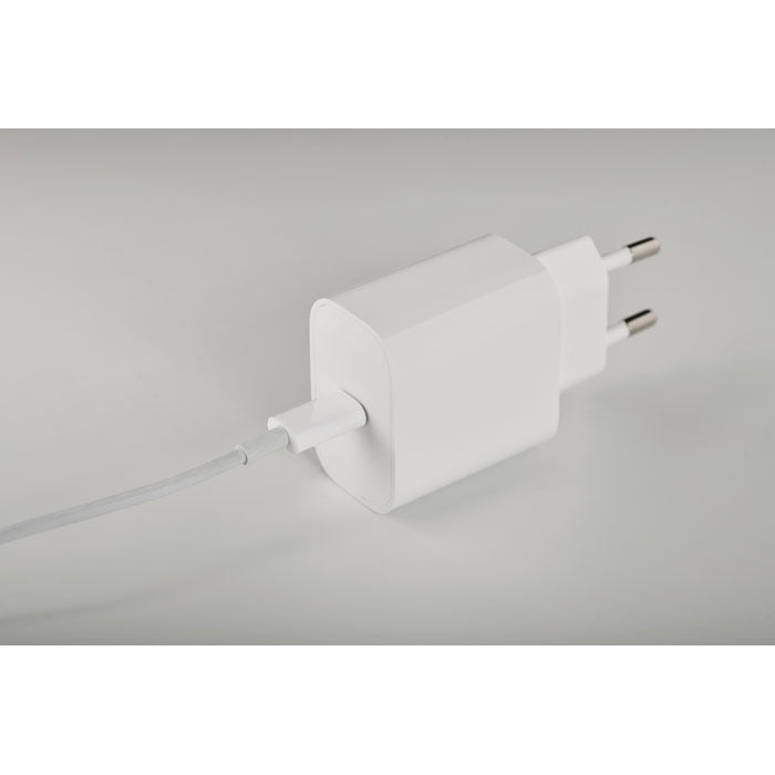 20W 2 port USB charger EU plug