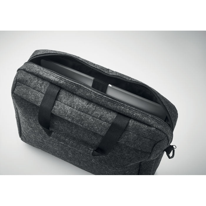 15 inch RPET felt laptop bag