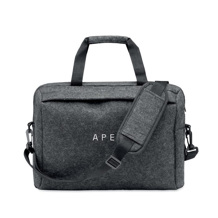 15 inch RPET felt laptop bag