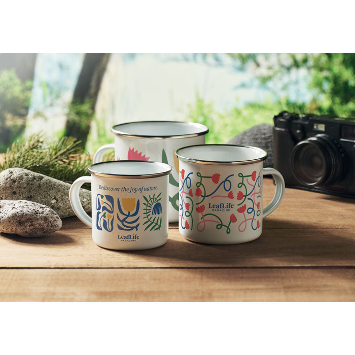 Enamel sublimation mug 200ml