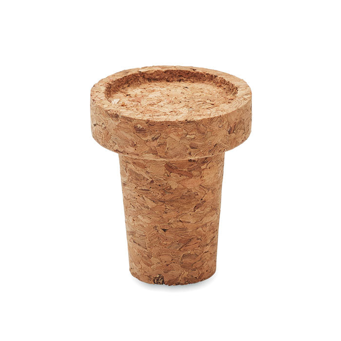 Cork bottle stopper