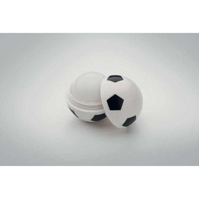 Lip balm in football shape