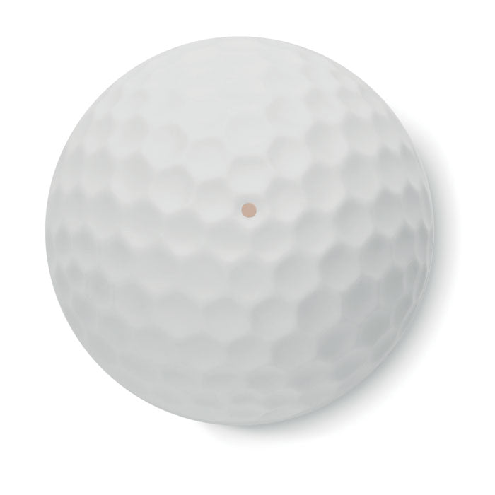 Lip balm in golf ball shape