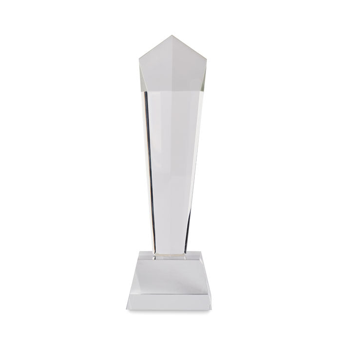 Crystal award in a gift box