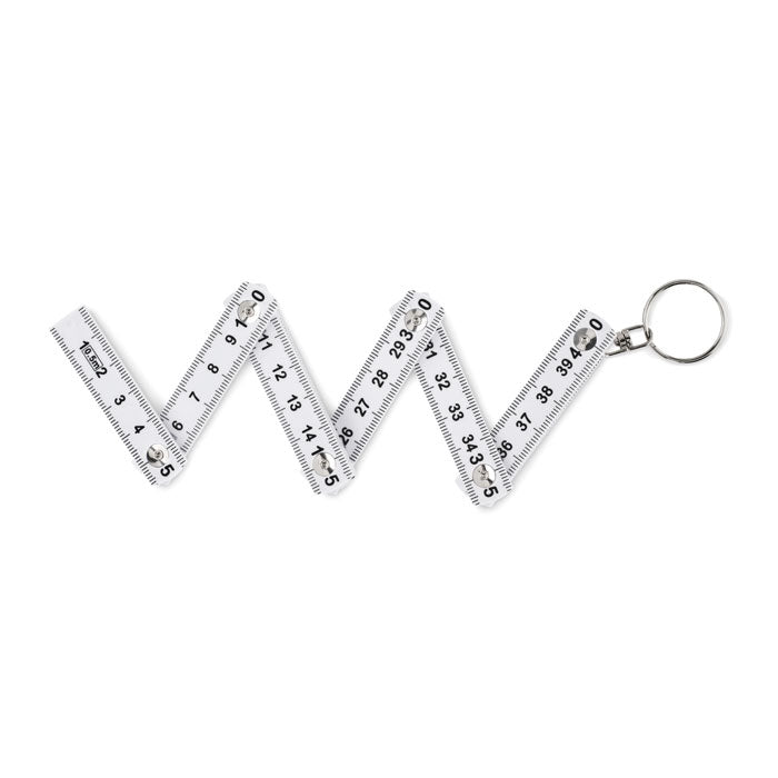 Carpenters ruler key ring 50cm