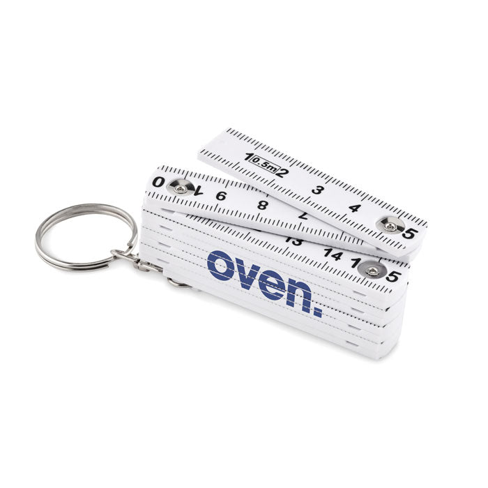 Carpenters ruler key ring 50cm