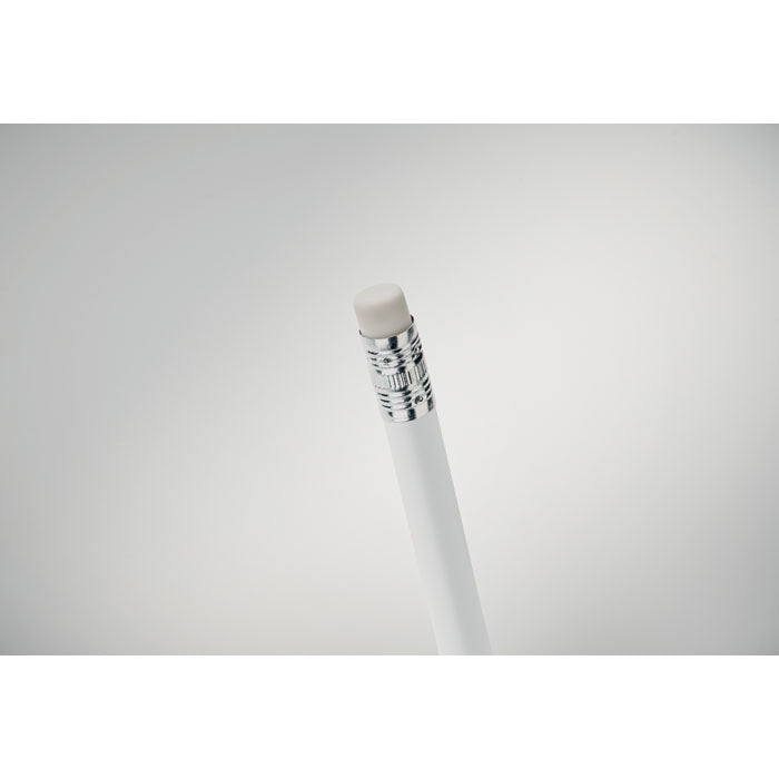 Natural pencil with eraser