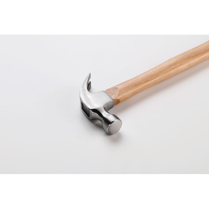 Wooden claw hammer