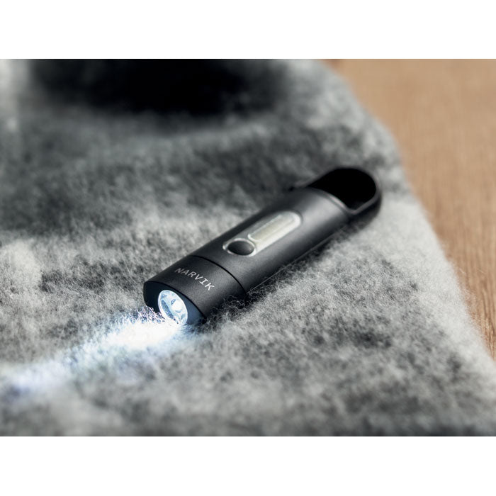 Pocket size COB flash light