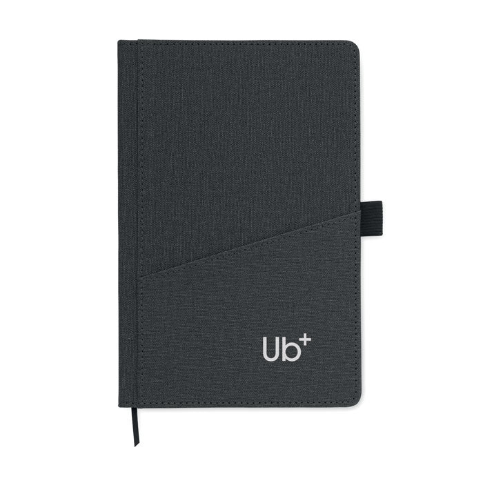 A5 notebook PU front pocket