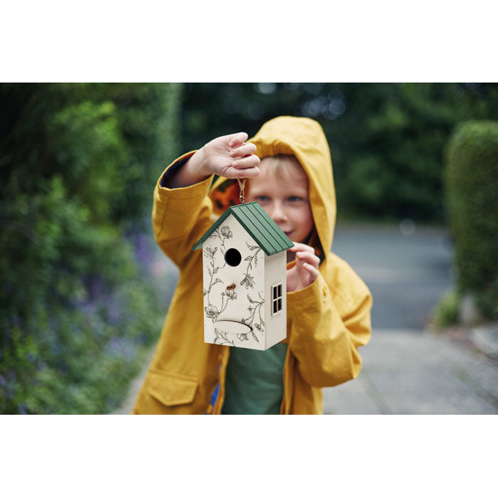 Bird house in plywood