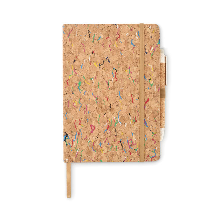 A5 cork coloured notebook