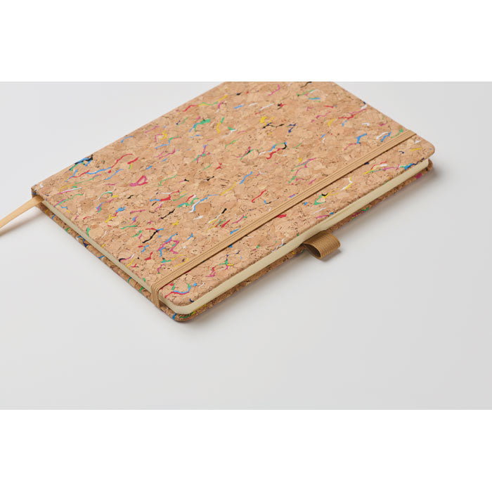 A5 cork coloured notebook