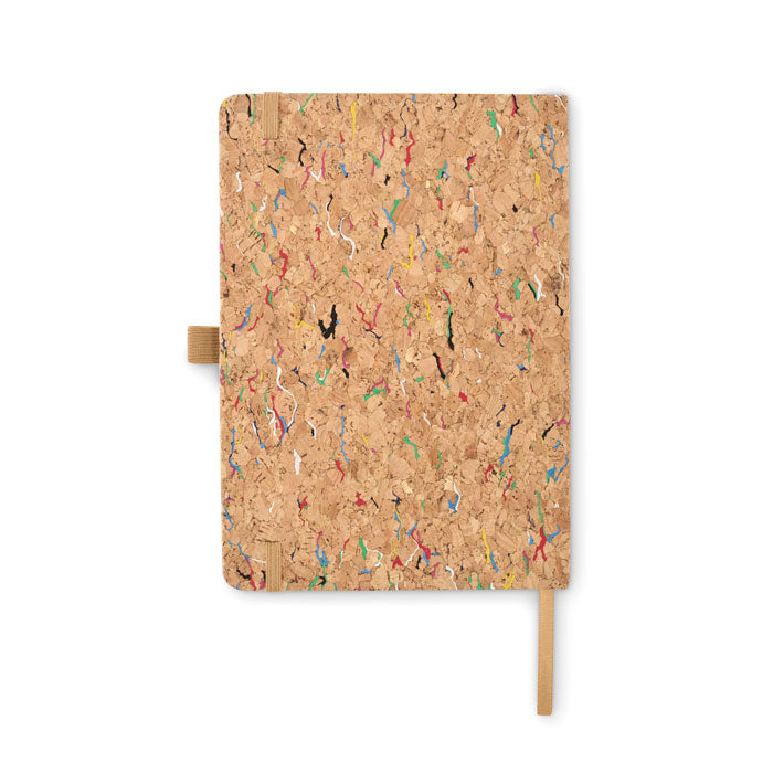 A5 cork coloured notebook