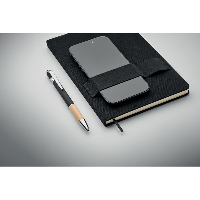 A5 RPET notebook with pen