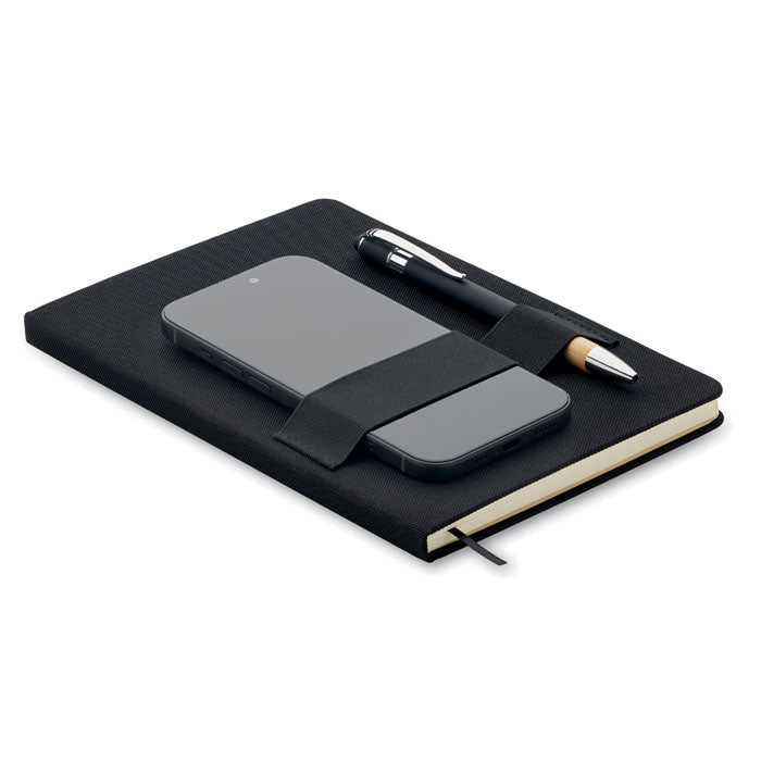 A5 RPET notebook with pen