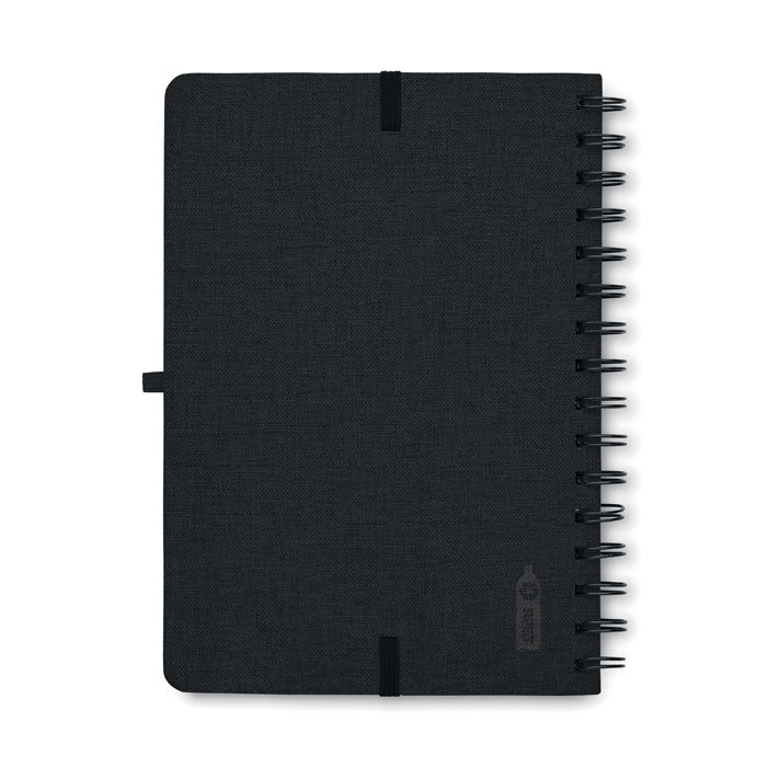 A5 notebook with phone holder