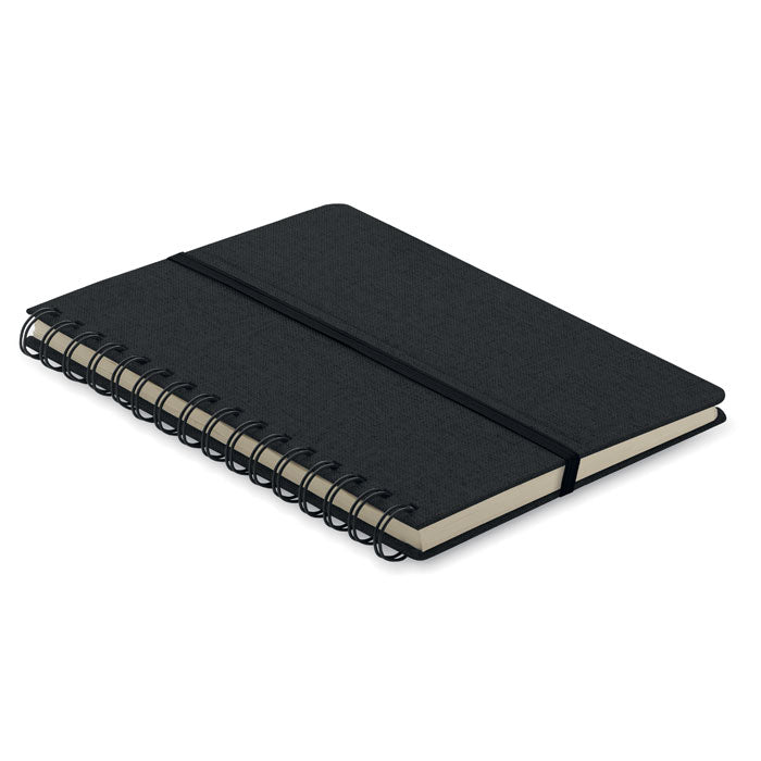 A5 notebook with phone holder