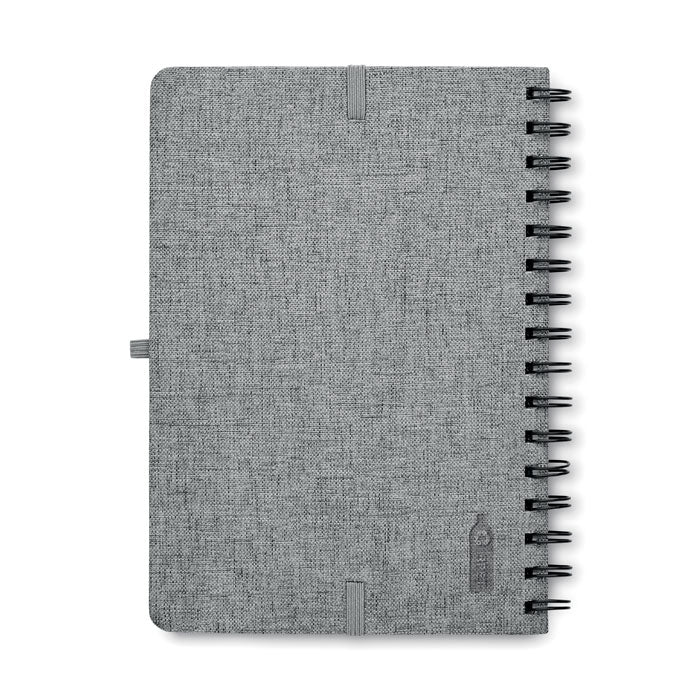 A5 notebook with phone holder