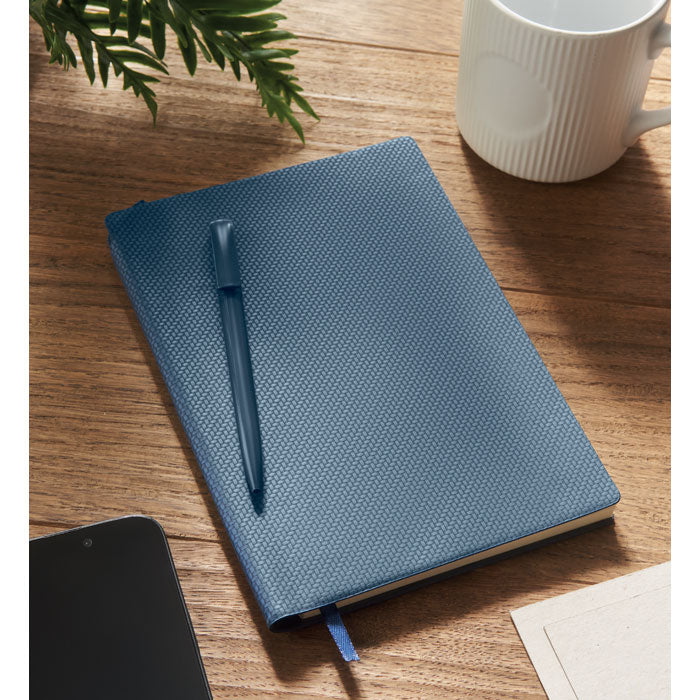 A5 PU notebook with pen