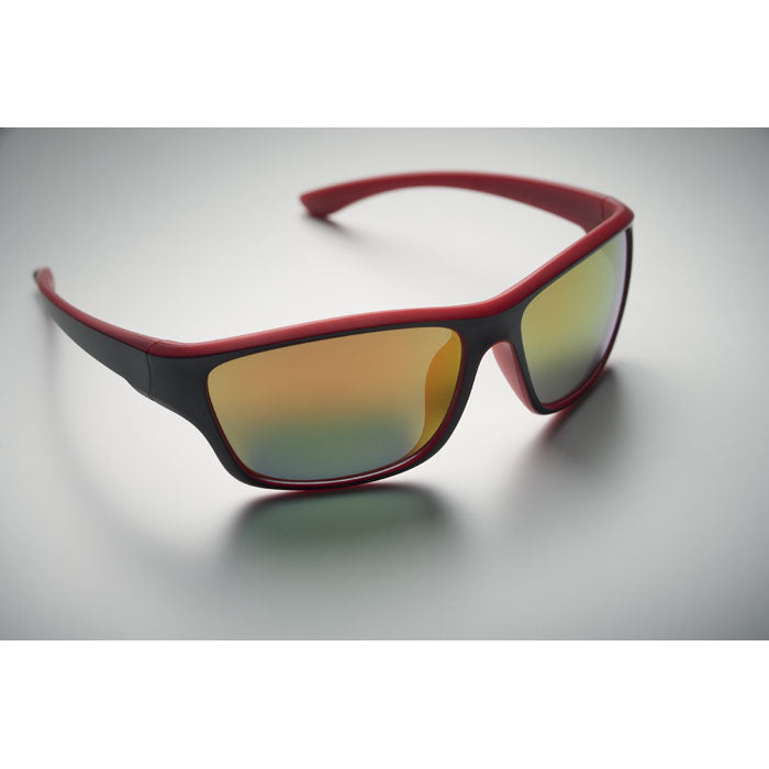 Mirrored sport sunglasses UV400